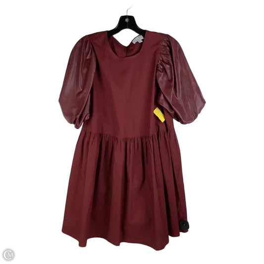 Dress Casual Short By Mudpie In Maroon, Size: M