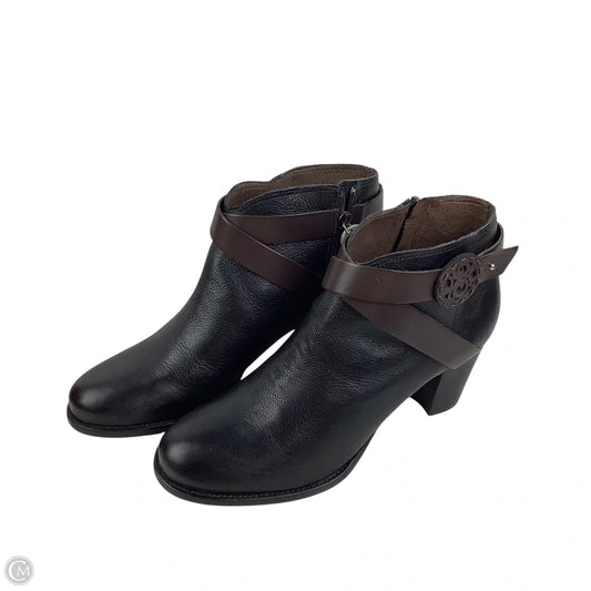 Boots Designer By Brighton In Black, Size: 8.5