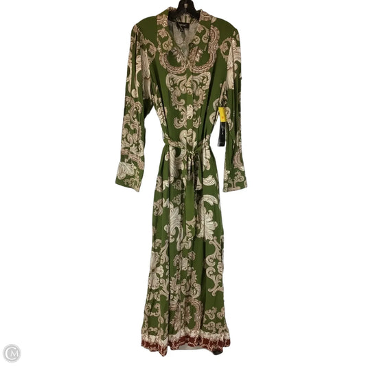 Dress Casual Maxi By Msk In Green, Size: L