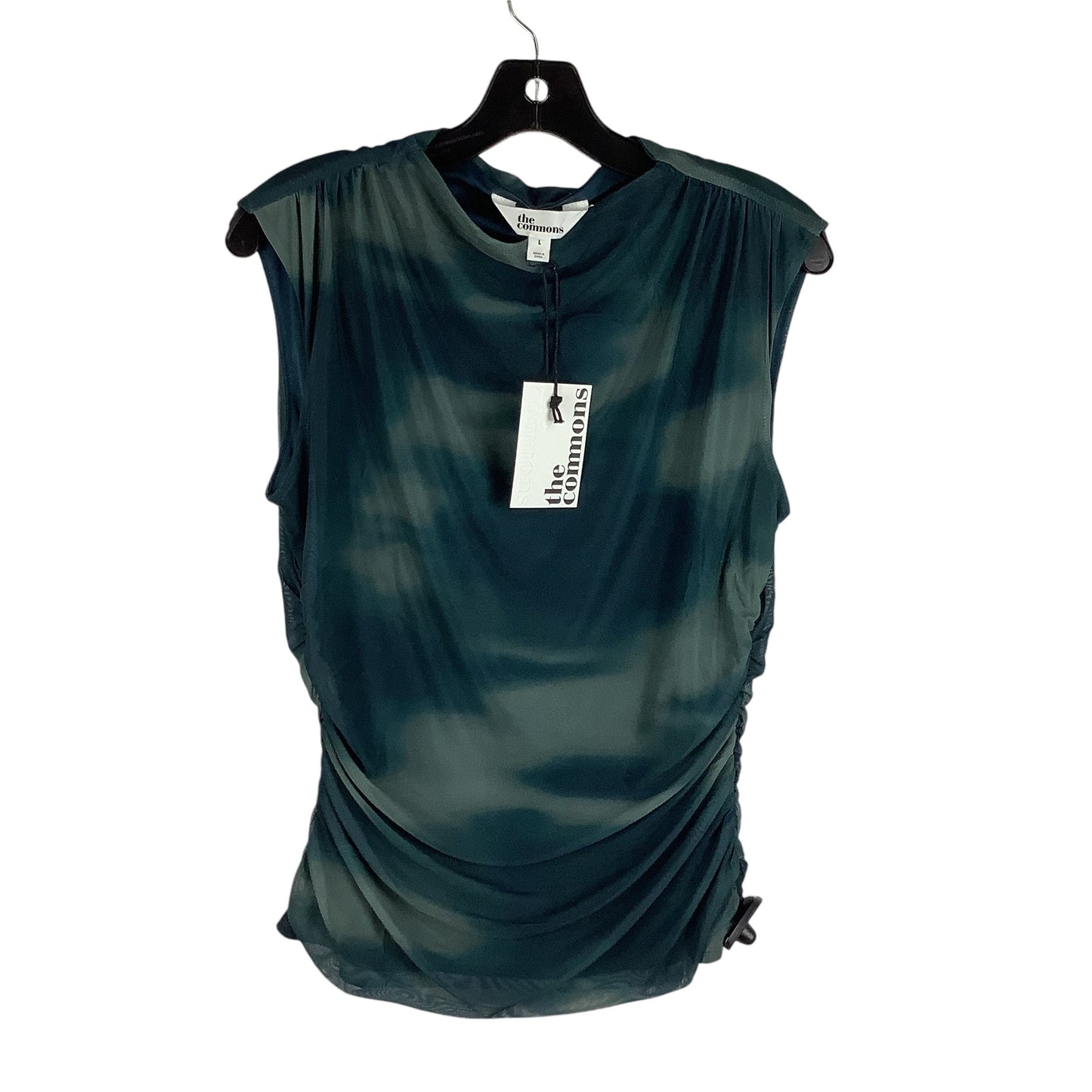 Top Sleeveless By Clothes Mentor In Green, Size: L