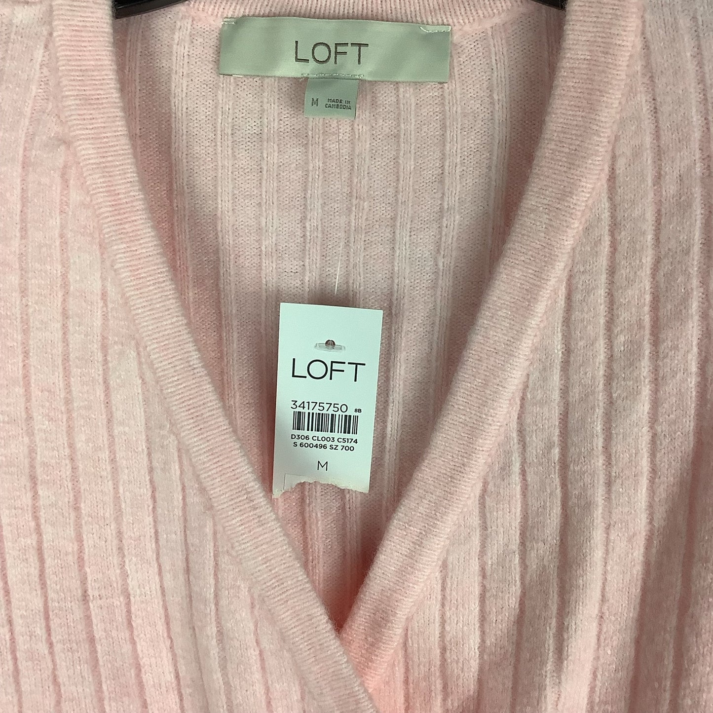 Sweater By Loft In Pink, Size: M