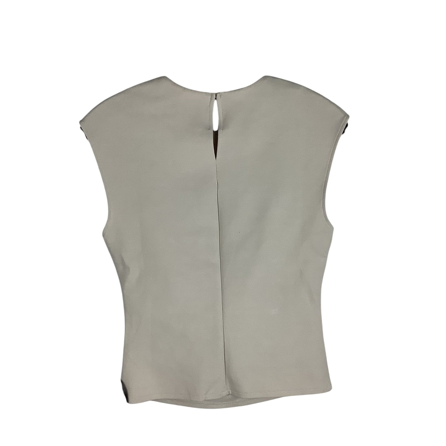 Top Sleeveless By Zara In Beige, Size: M