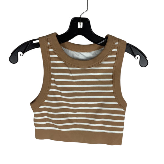 Top Sleeveless By Aerie In Striped Pattern, Size: S