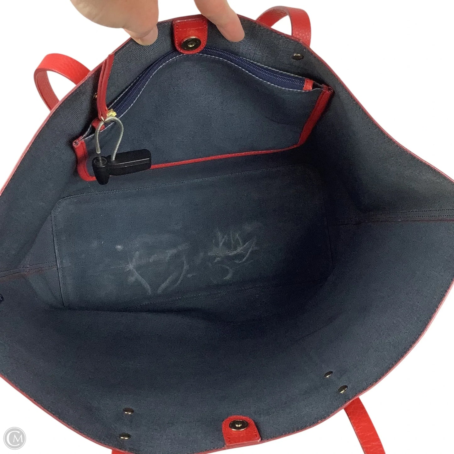 Handbag Leather By Cole-haan, Size: Large