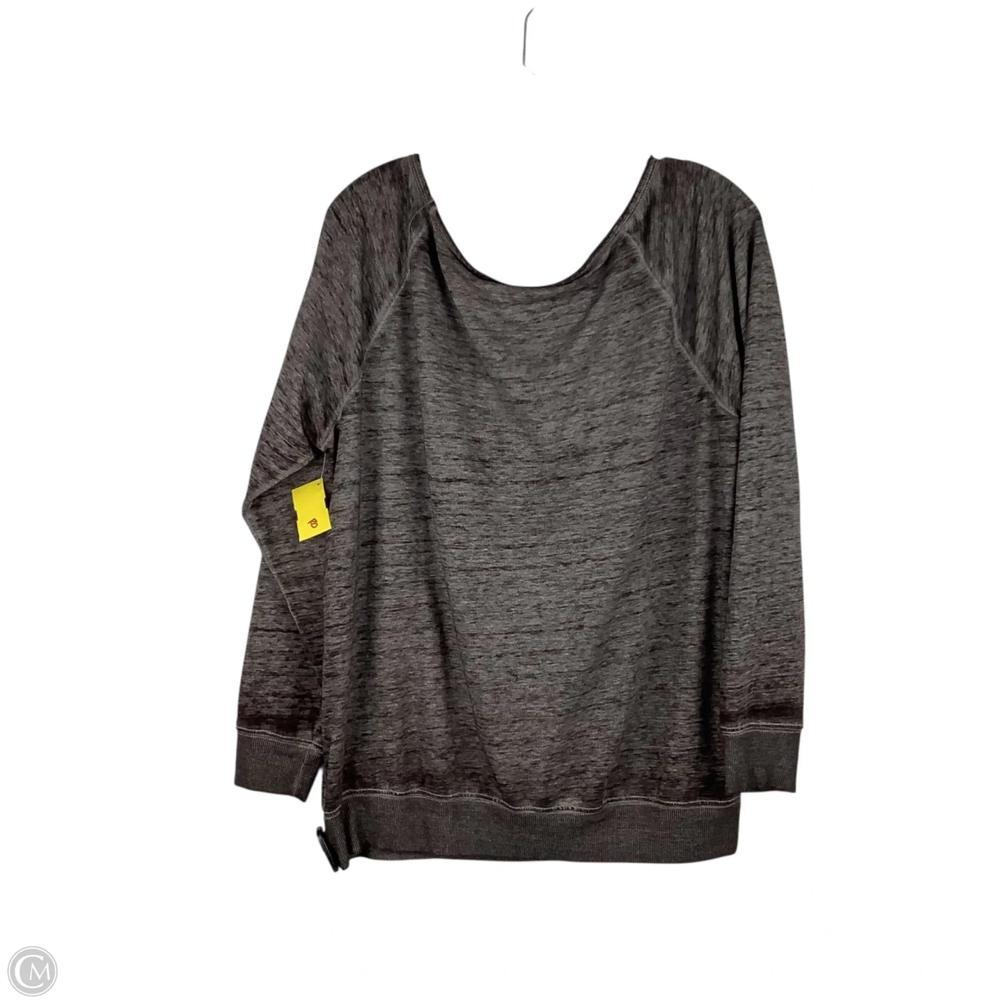 Top Long Sleeve By Cato In Brown, Size: L