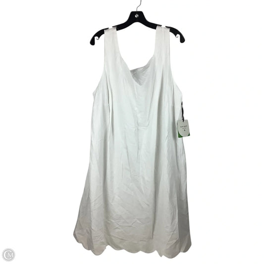 Dress Designer By Kate Spade In White, Size: 1x
