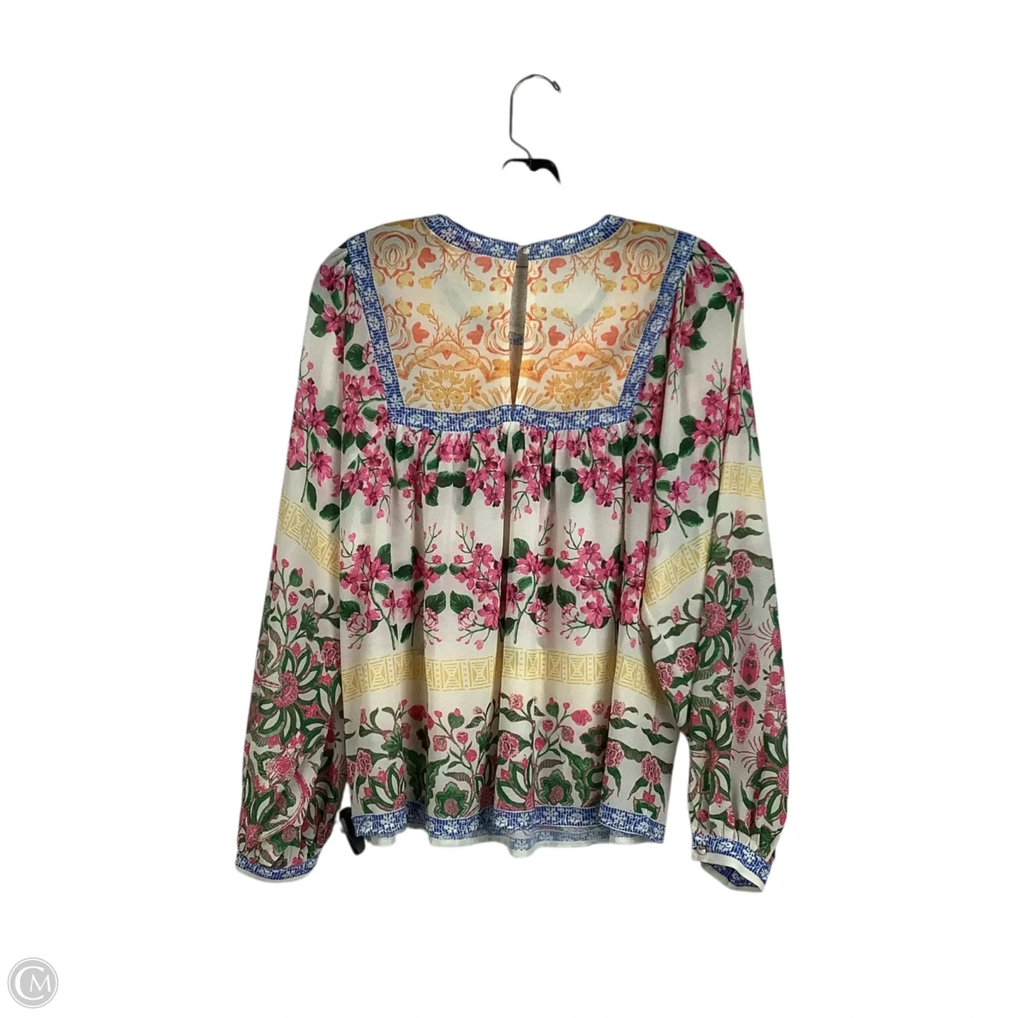 Top Long Sleeve By Flying Tomato In Multi-colored, Size: S