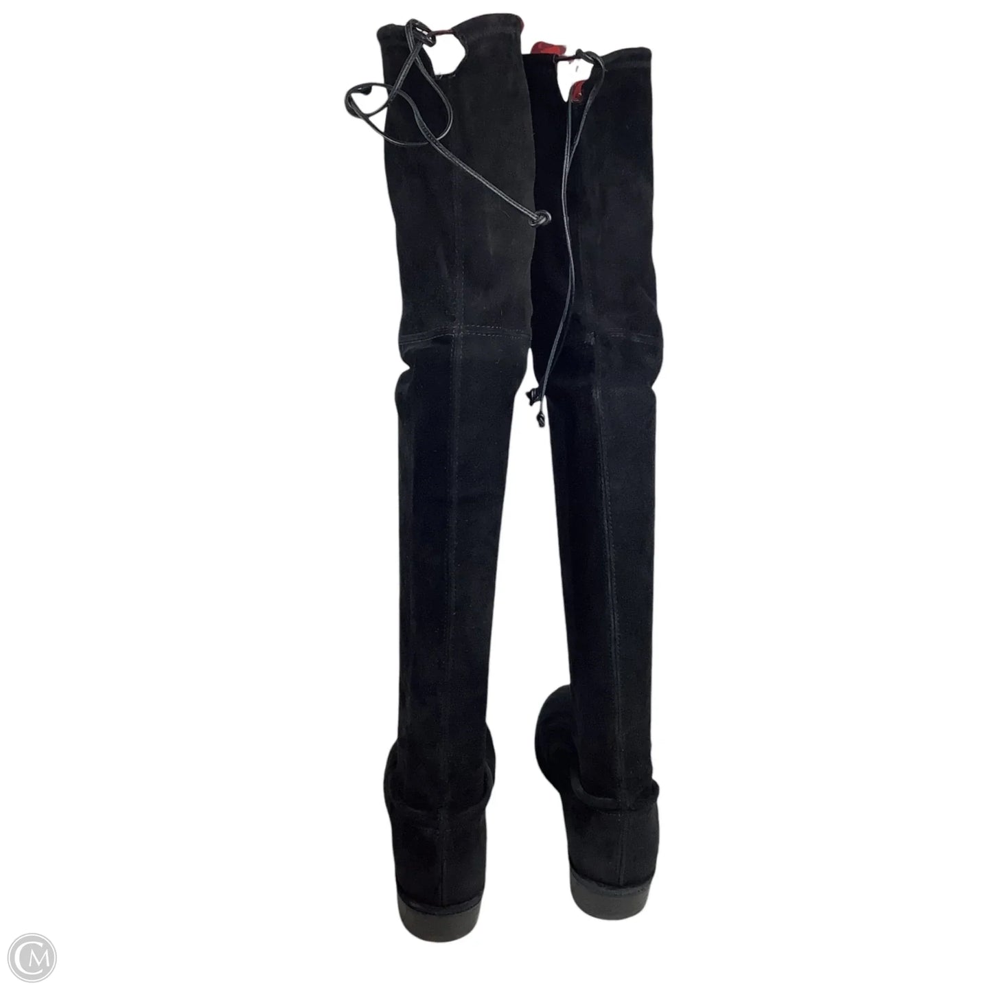 Boots Designer By Stuart Weitzman In Black, Size: 5.5