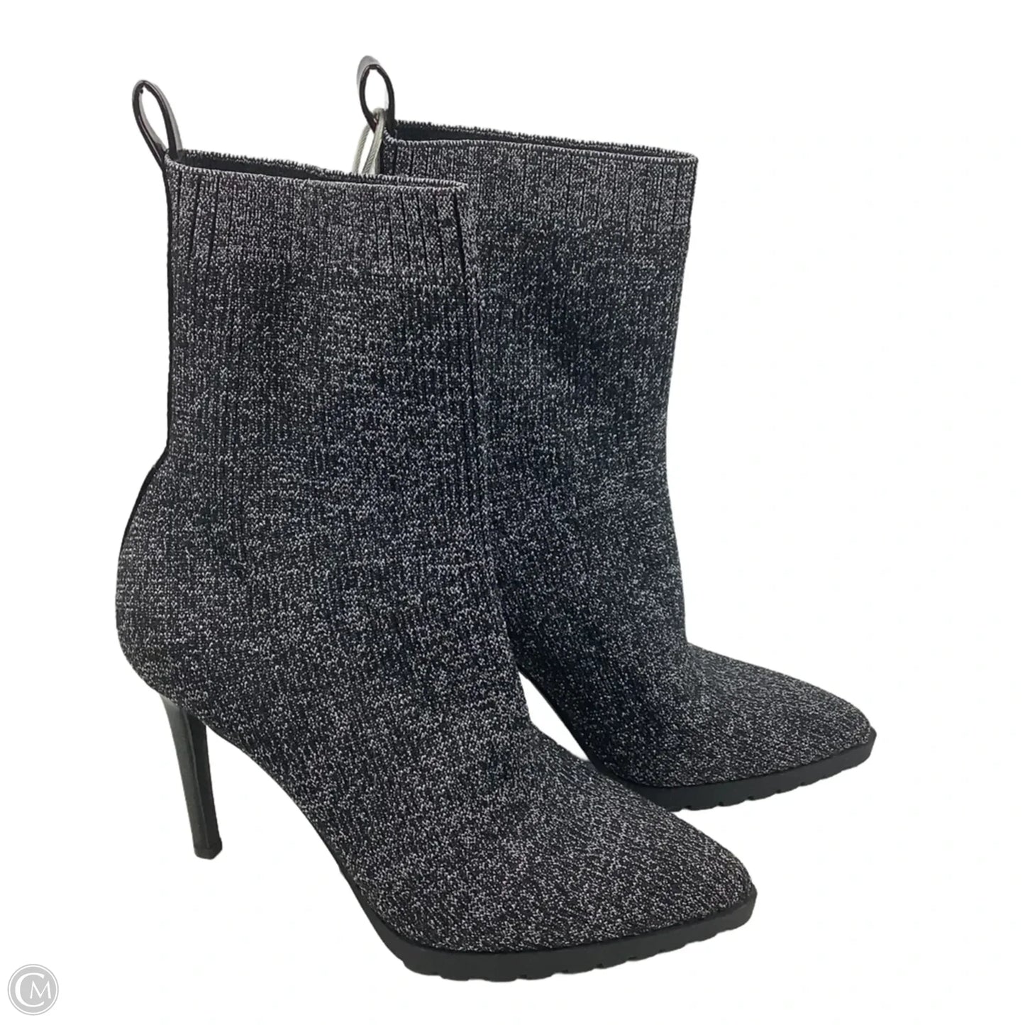 Boots Ankle Heels By Mix No 6 In Black, Size: 7