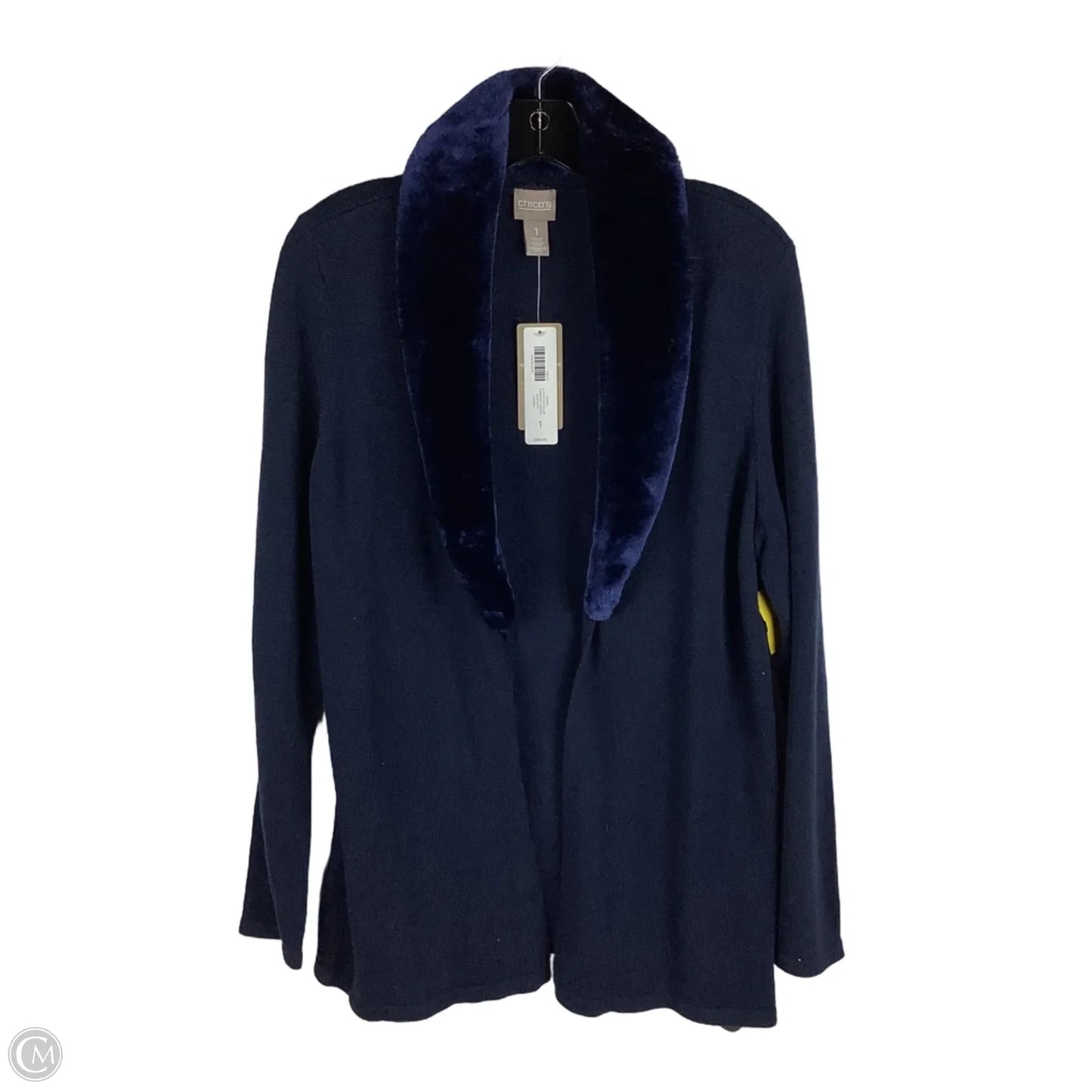 Sweater Cardigan By Chicos In Blue, Size: S (Chico’s 1)