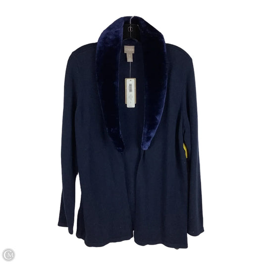 Sweater Cardigan By Chicos In Blue, Size: S (Chico’s 1)