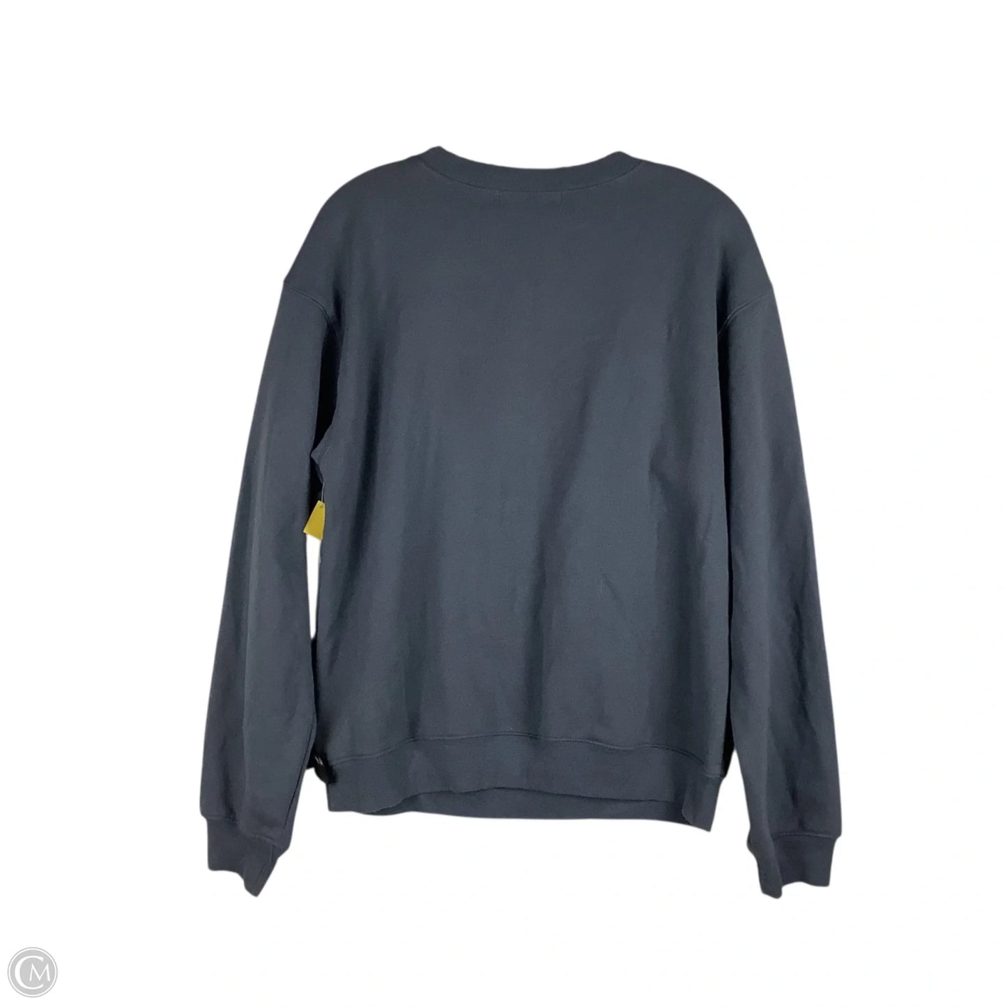 Sweatshirt Collar By Wound Up In Grey, Size: M