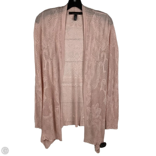 Cardigan By White House Black Market In Pink, Size: Xs