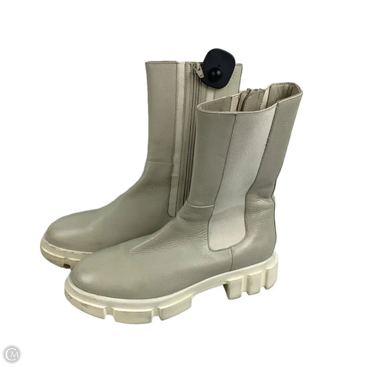 Boots Mid-calf Flats By Free People In Cream, Size: 9 (39.5)