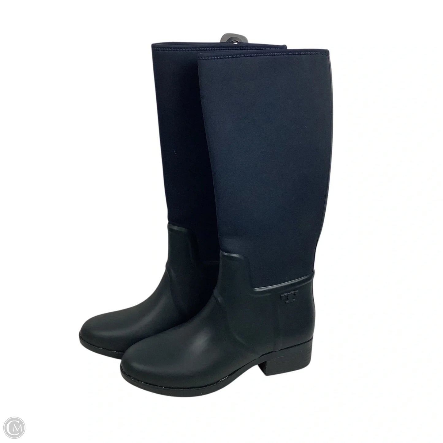 Boots Designer By Tory Burch In Navy, Size: 11