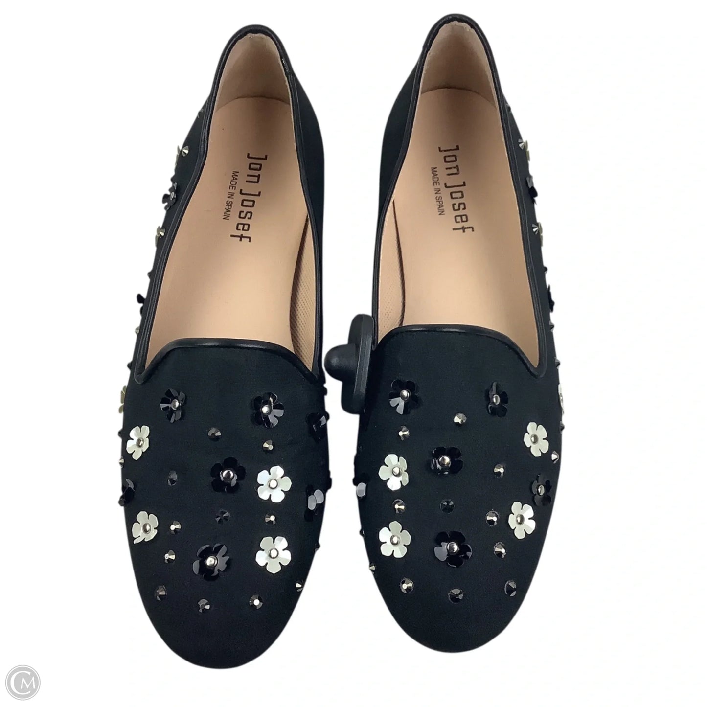 Shoes Flats By Clothes Mentor In Black, Size: 8