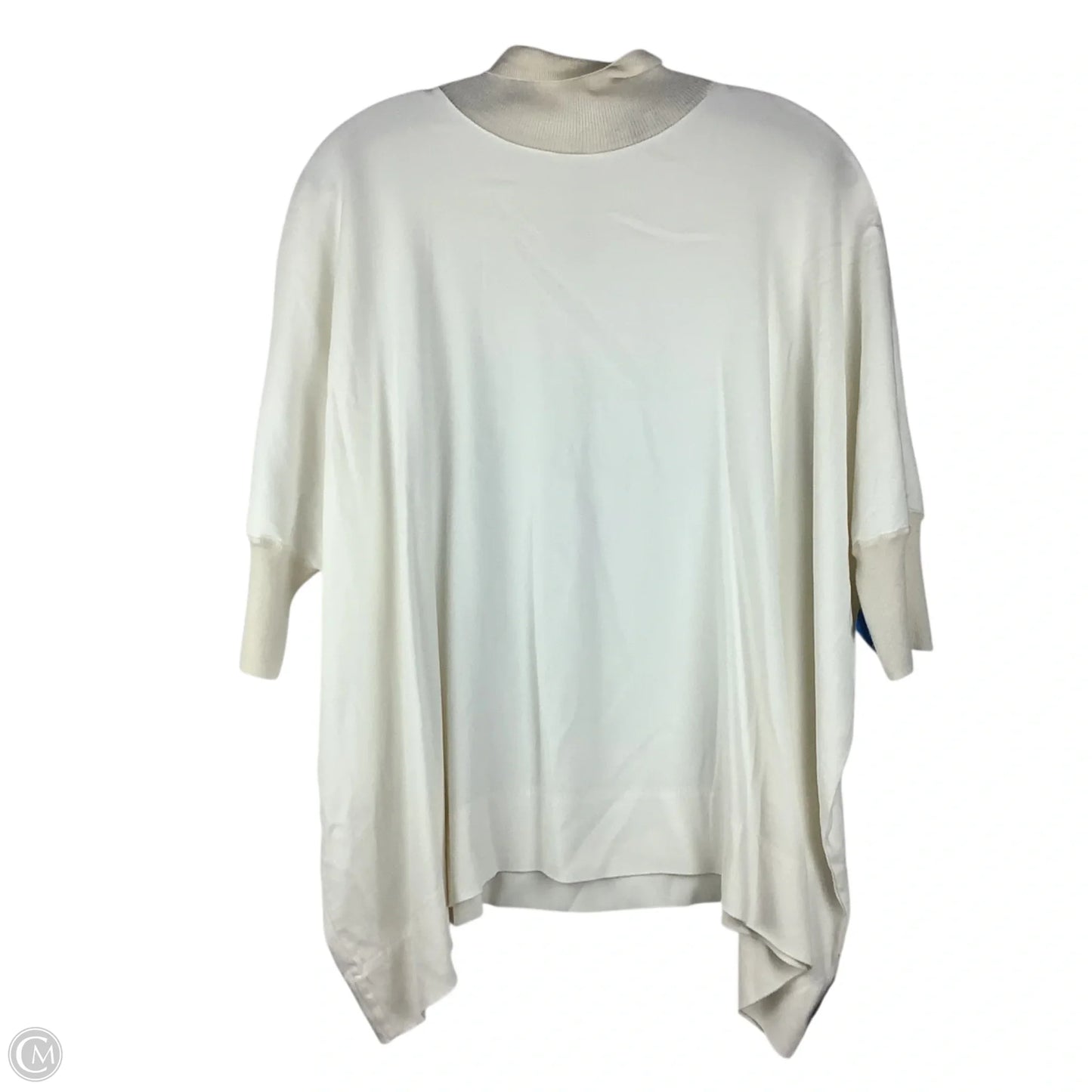Top Short Sleeve By Vince In Cream, Size: S