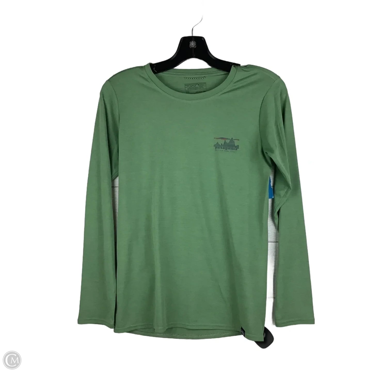 Top Long Sleeve By Patagonia In Green, Size: Xs