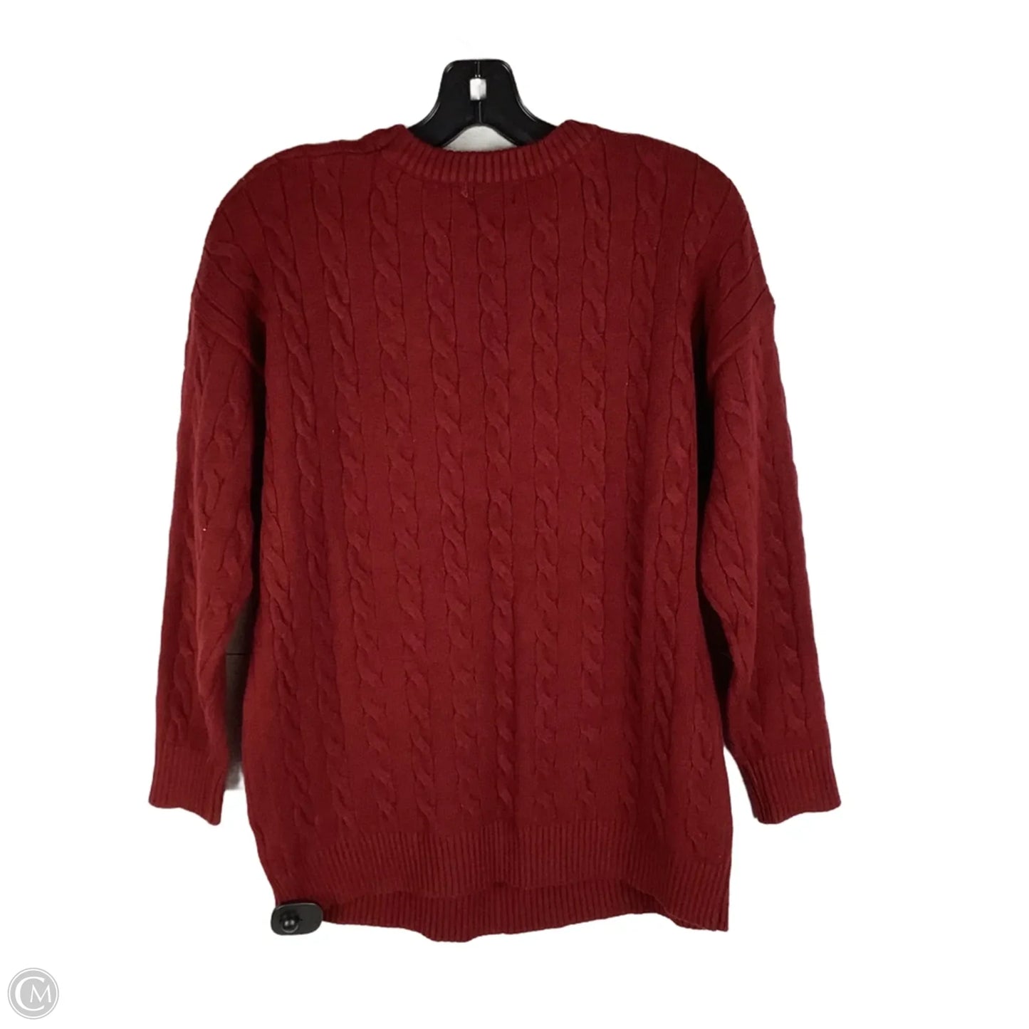 Sweater By J For Justify In Red, Size: M
