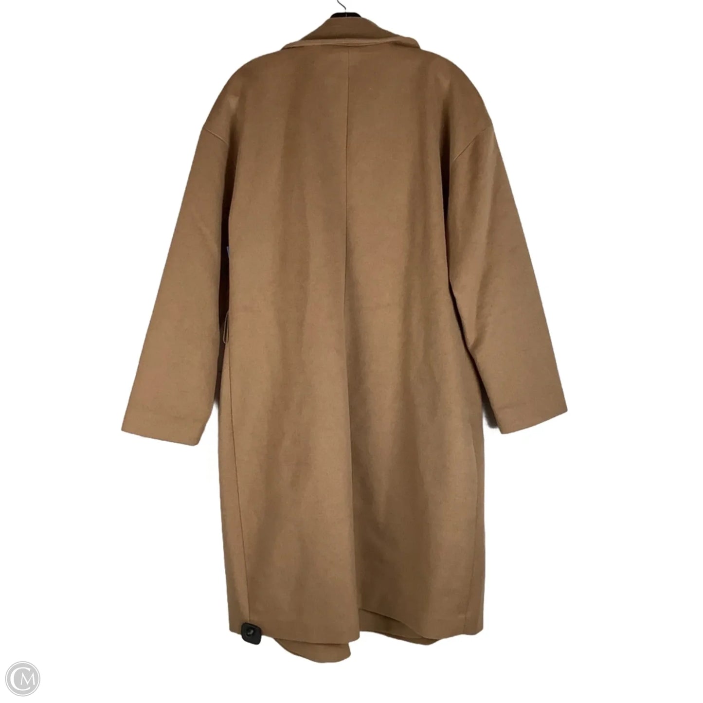 Coat Wool Blend By Express In Brown, Size: L