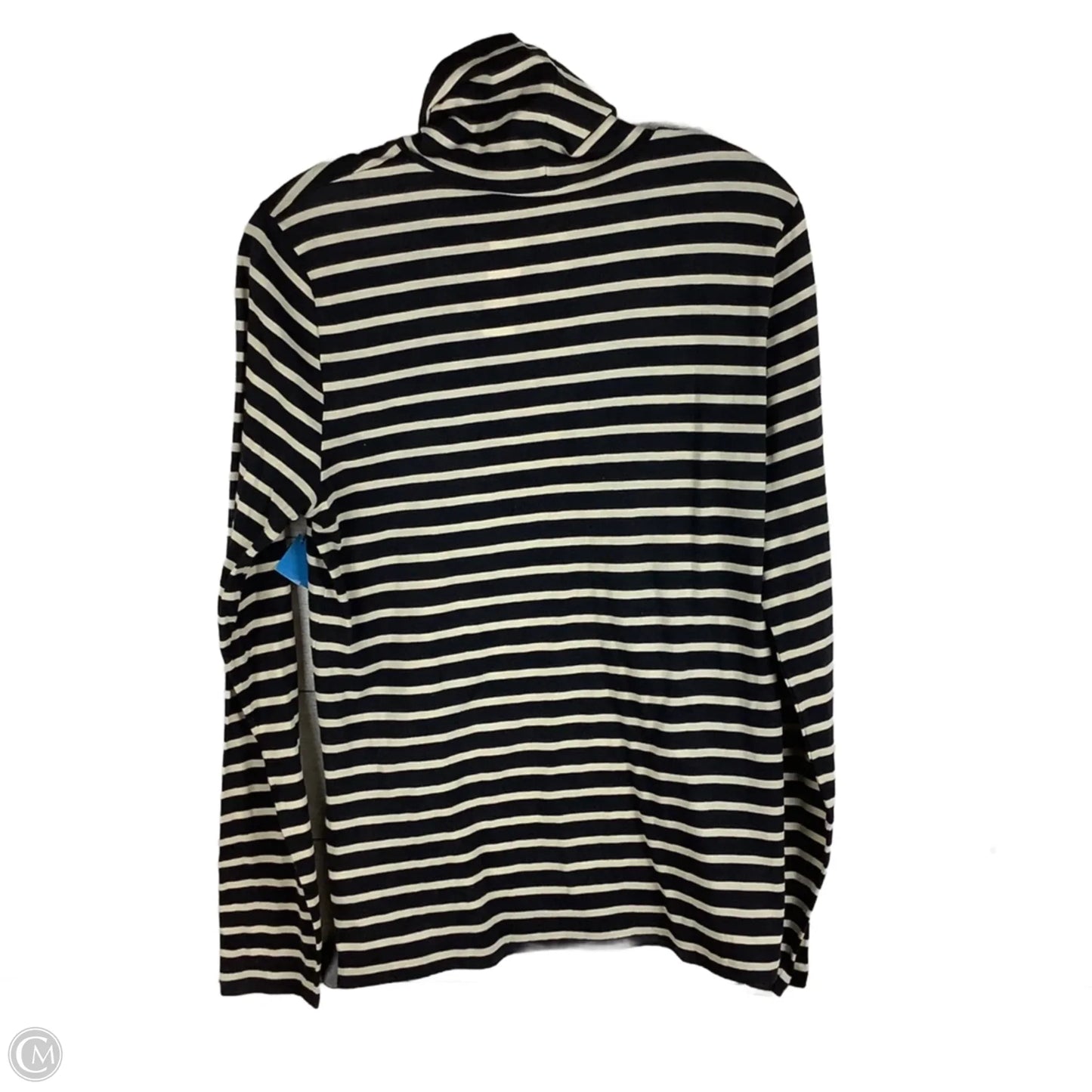 Top Long Sleeve By J. Crew In Striped Pattern, Size: L