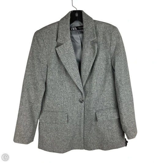 Blazer By Zara In Grey, Size: Xs