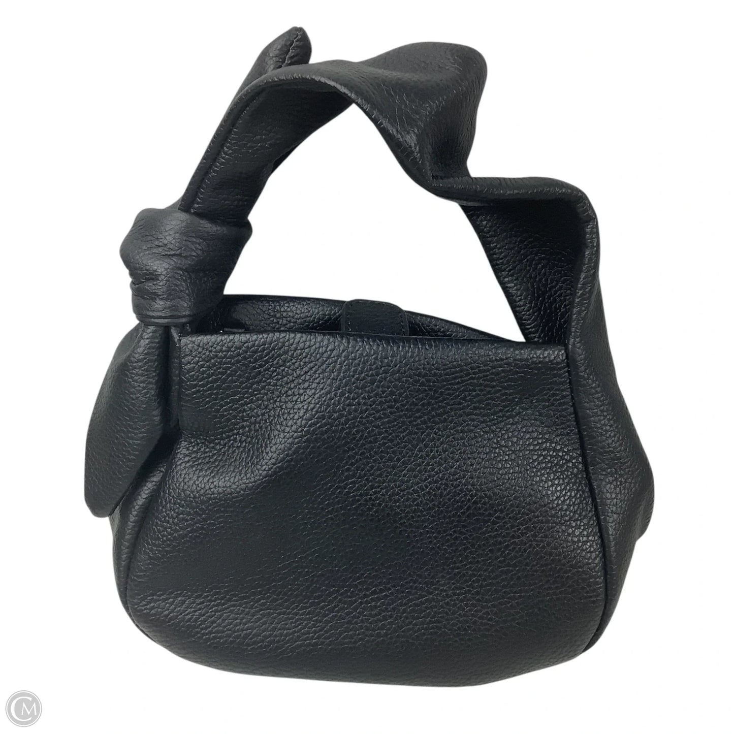 Handbag Leather By Quince, Size: Small