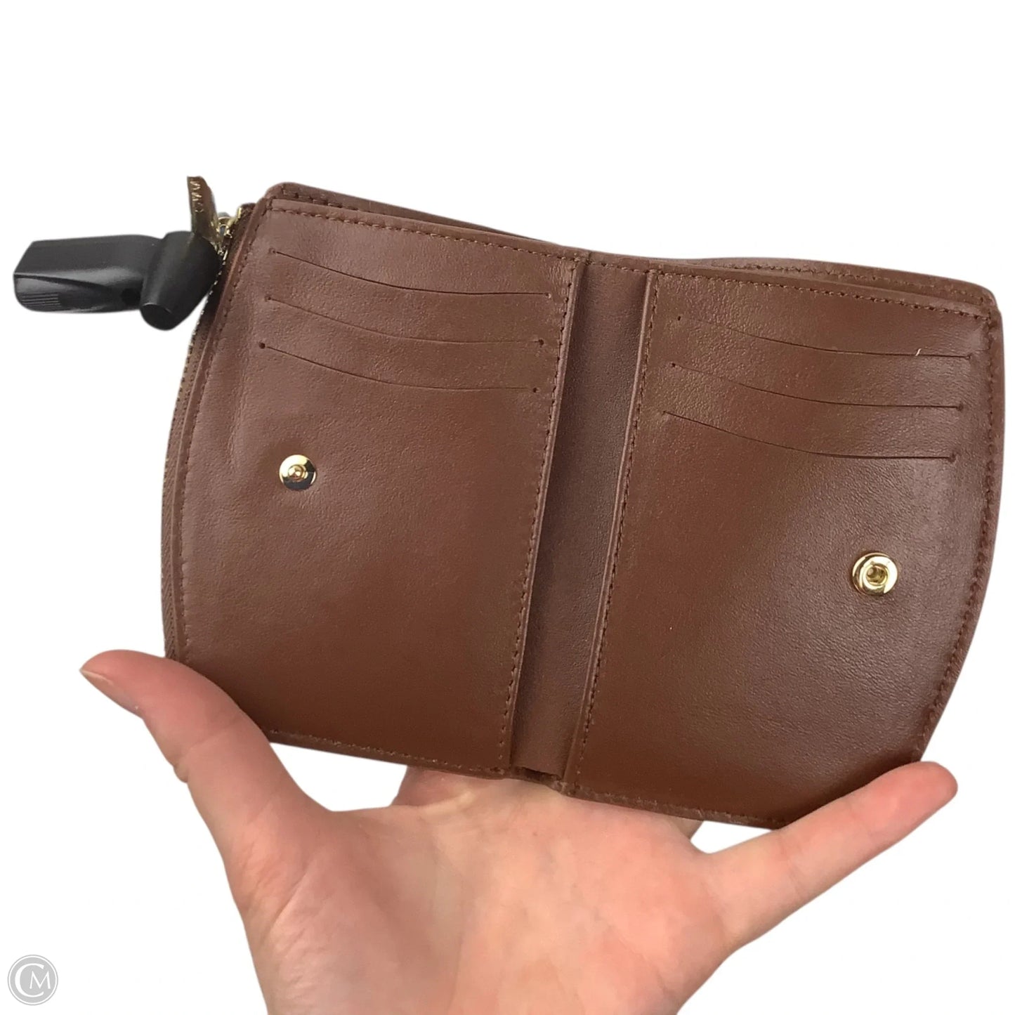 Wallet Leather By Cmc, Size: Small