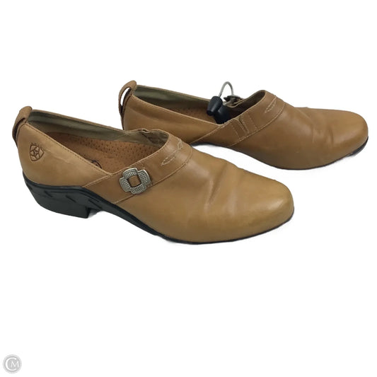 Shoes Heels Block By Ariat In Brown, Size: 9.5