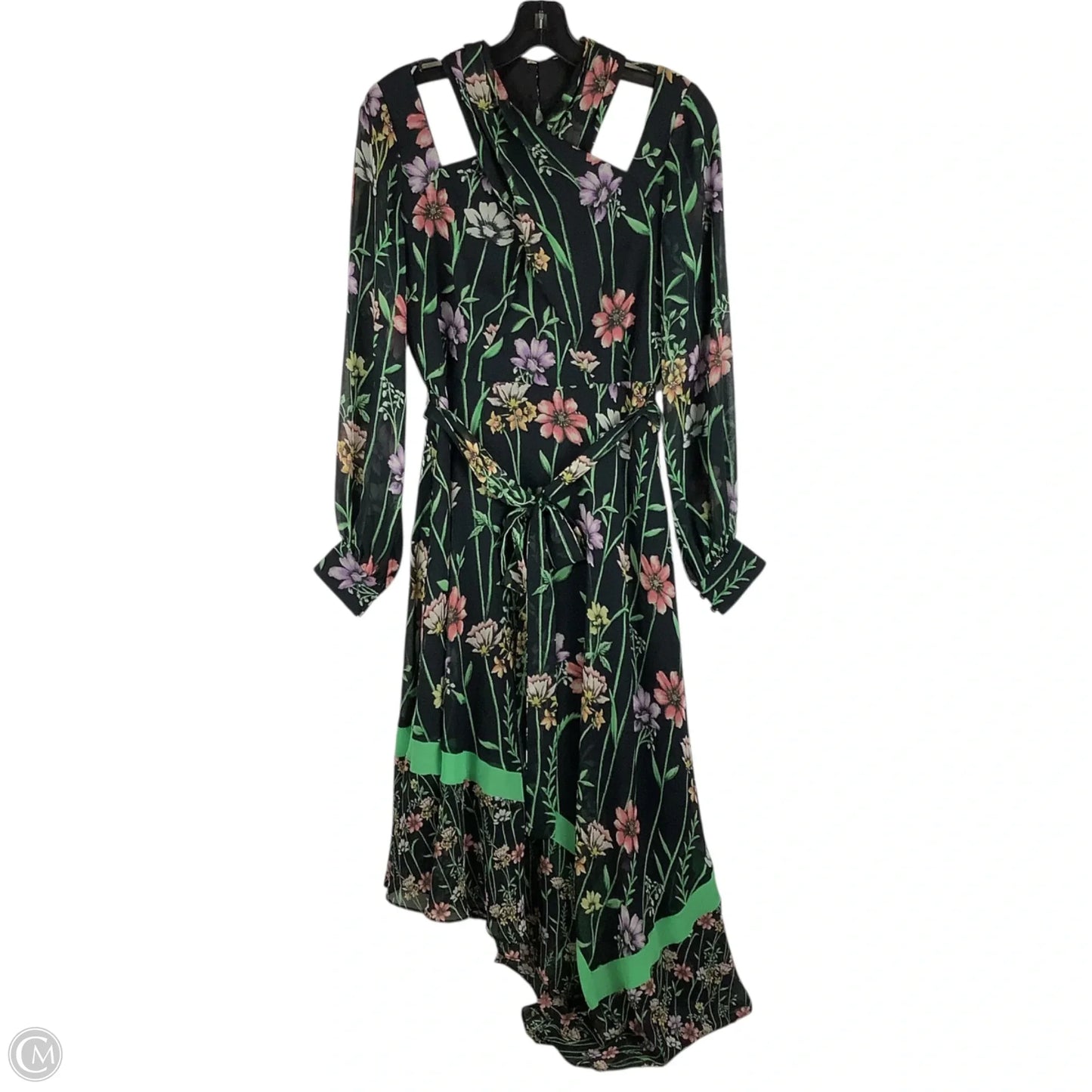 Dress Party Long By Bcbgmaxazria In Black, Size: 4