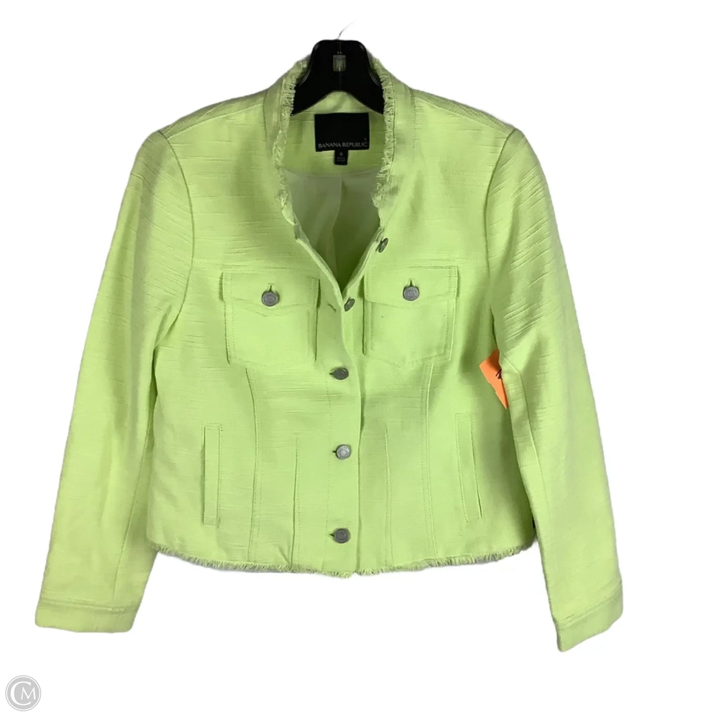 Blazer By Banana Republic In Green, Size: 6