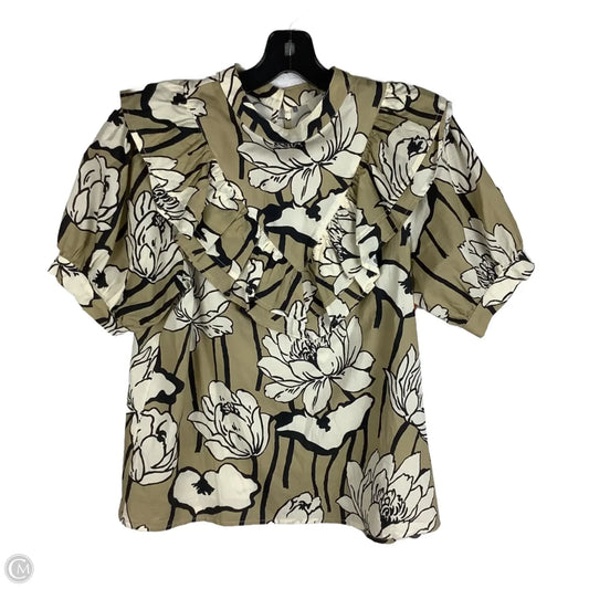 Top Short Sleeve By Entro In Multi-colored, Size: S