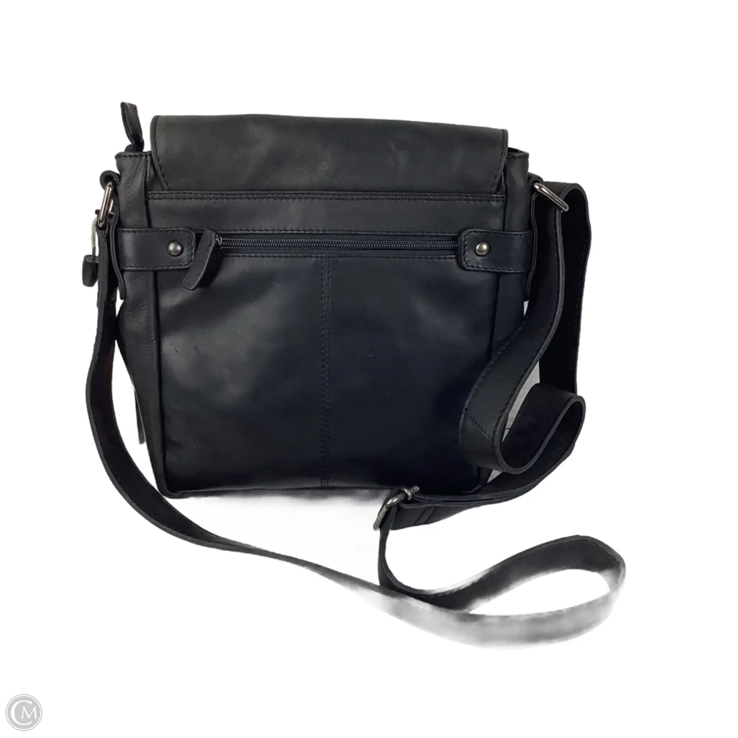 Crossbody Leather By Cmc, Size: Medium