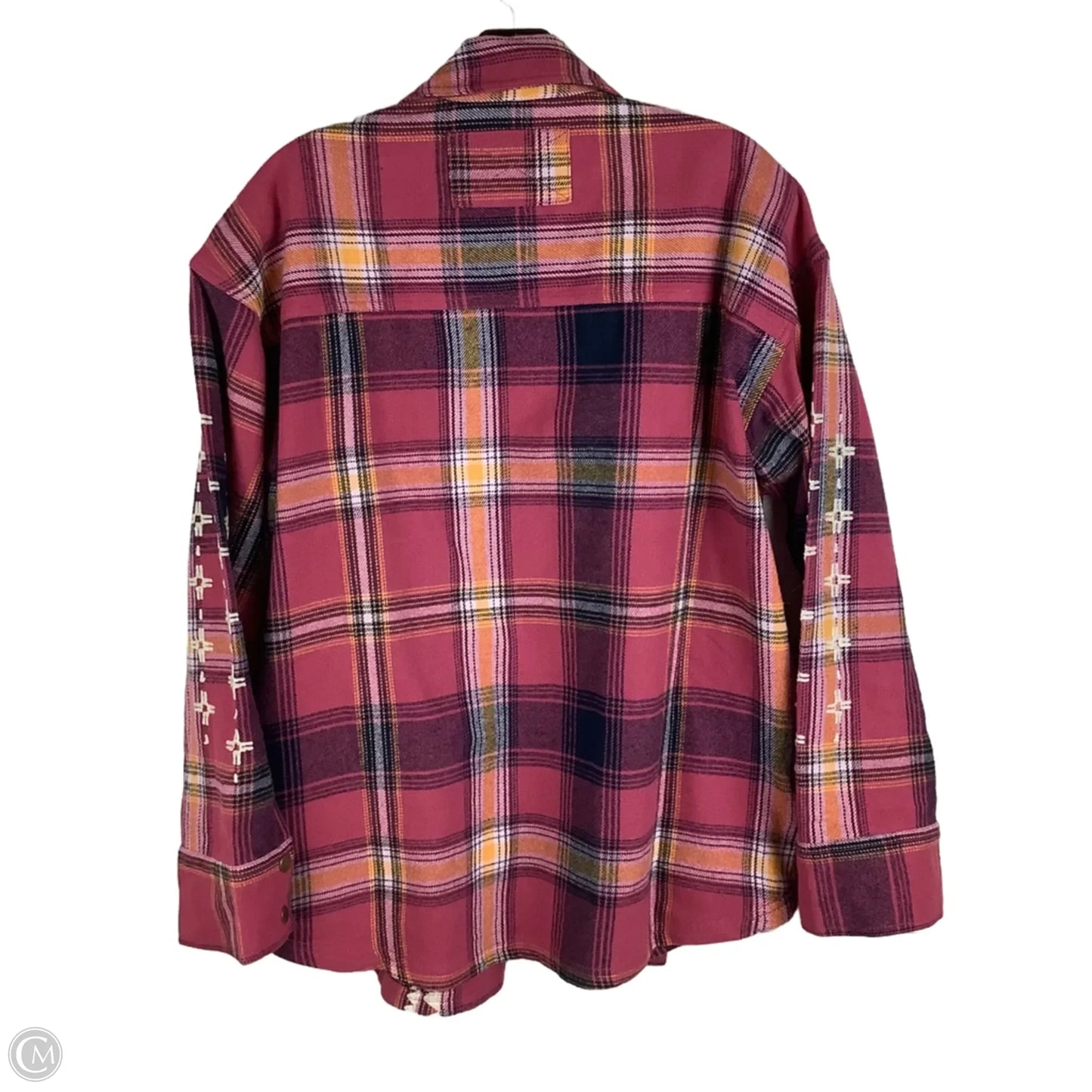 Jacket Shirt By We The Free In Pink, Size: M