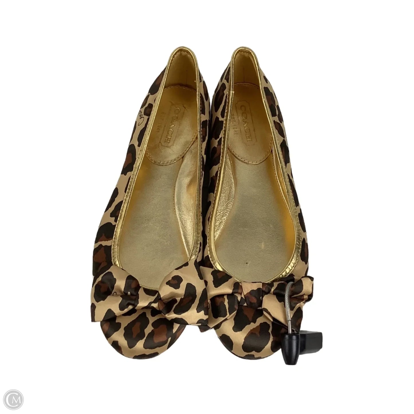 Shoes Designer By Coach In Animal Print, Size: 7