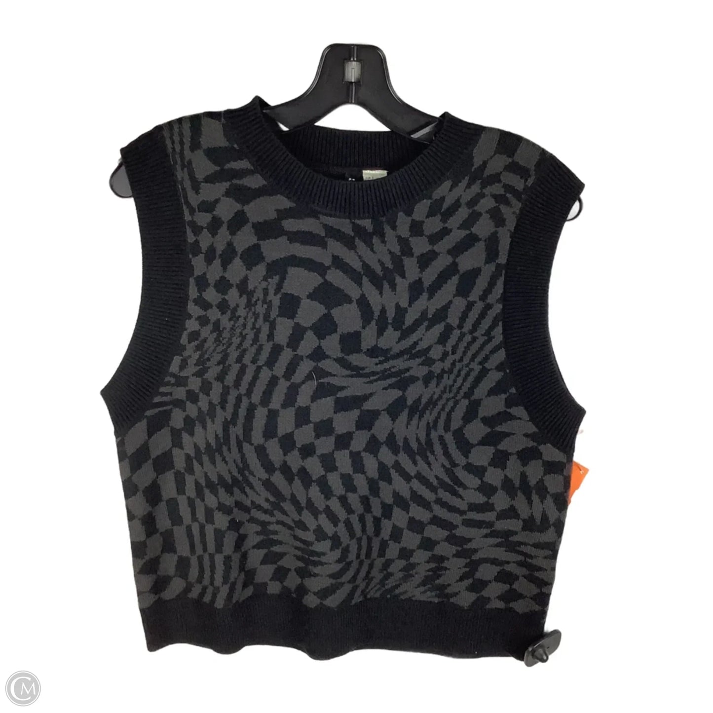 Vest Sweater By H&m In Blue, Size: S