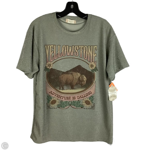 Top Short Sleeve By Altard State In Green, Size: Xs