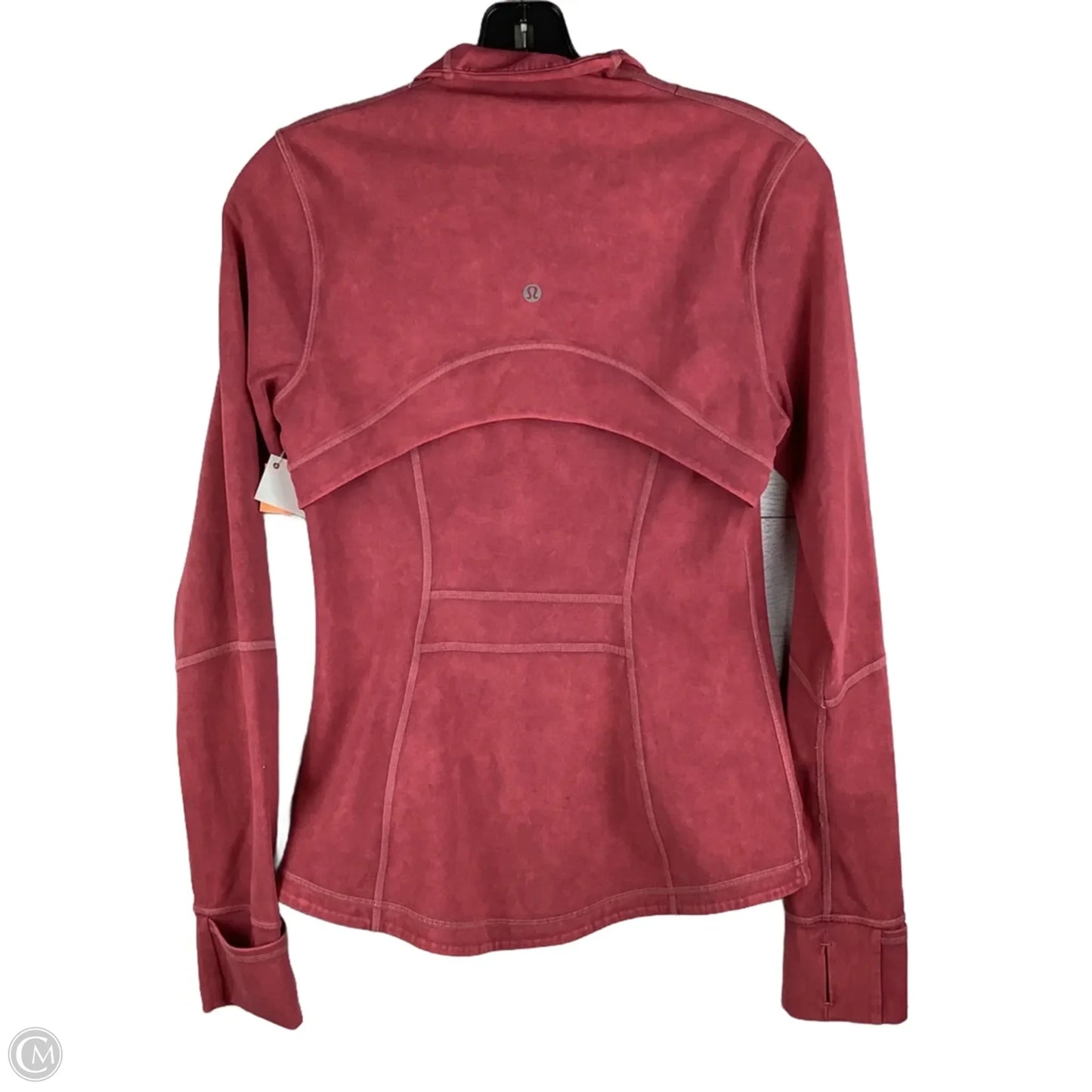 Athletic Jacket By Lululemon In Red, Size: 6