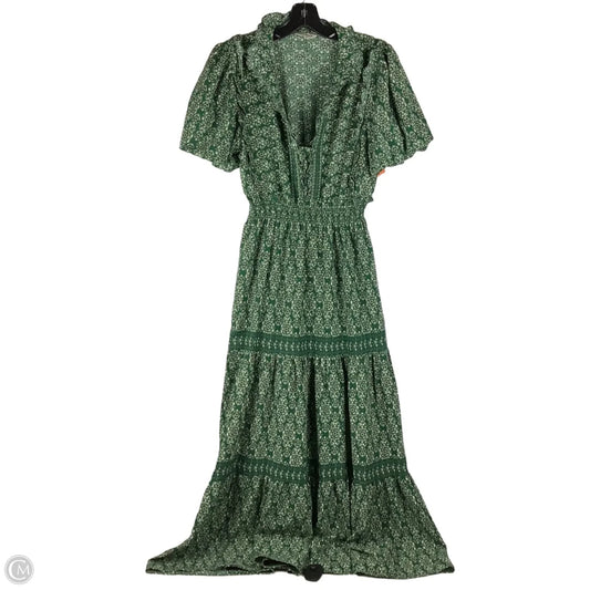 Dress Casual Maxi By Max Studio In Green, Size: M