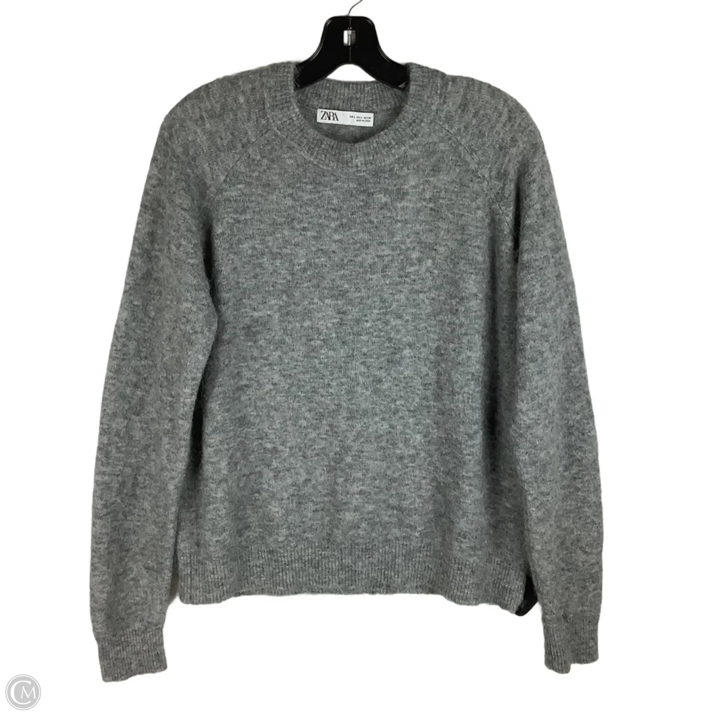 Sweater By Zara In Grey, Size: L