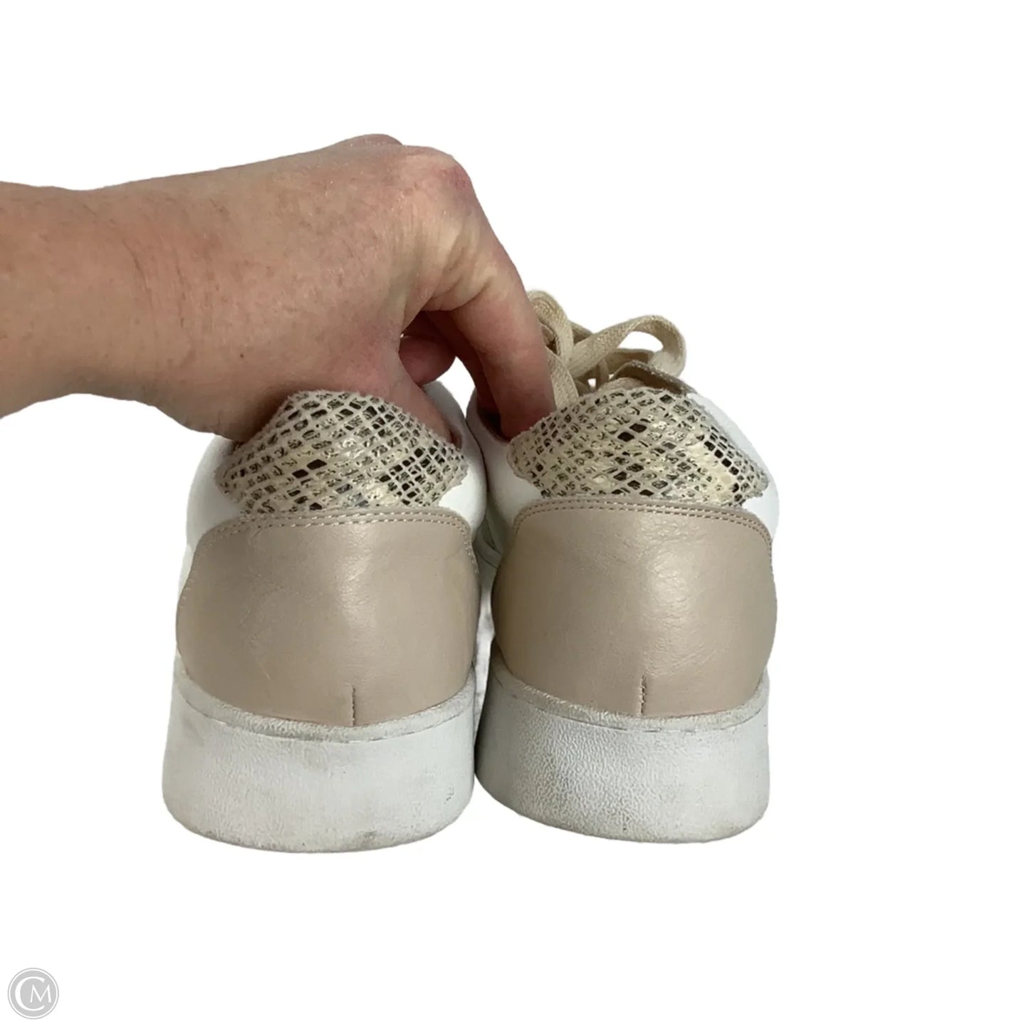 Shoes Sneakers By Oasis Society In Cream & Tan, Size: 9