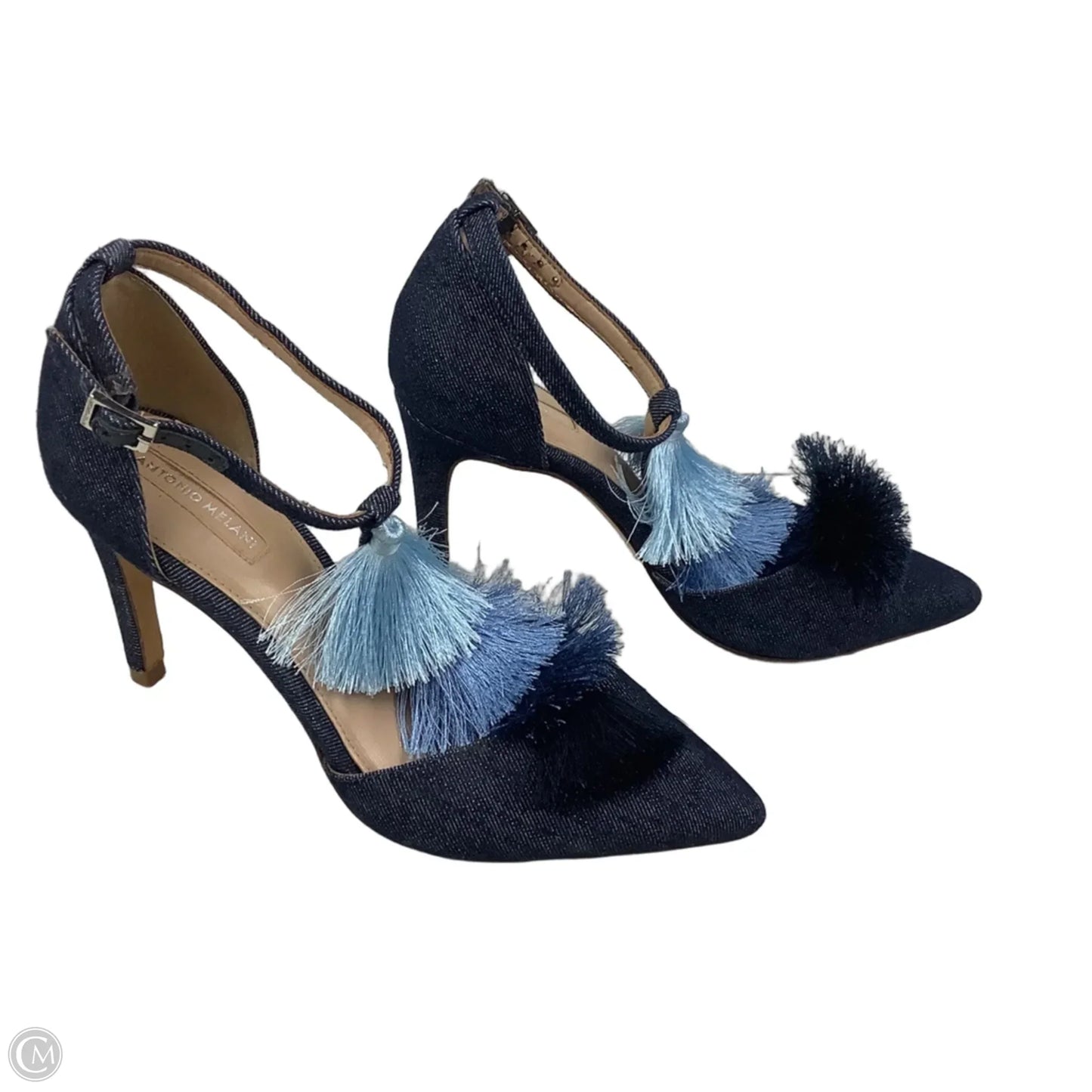 Shoes Heels Stiletto By Antonio Melani In Navy, Size: 7.5