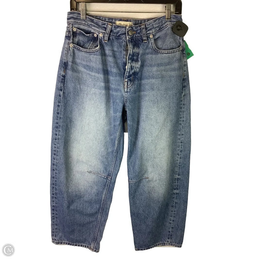 Jeans Cropped By Madewell In Blue Denim, Size: 6