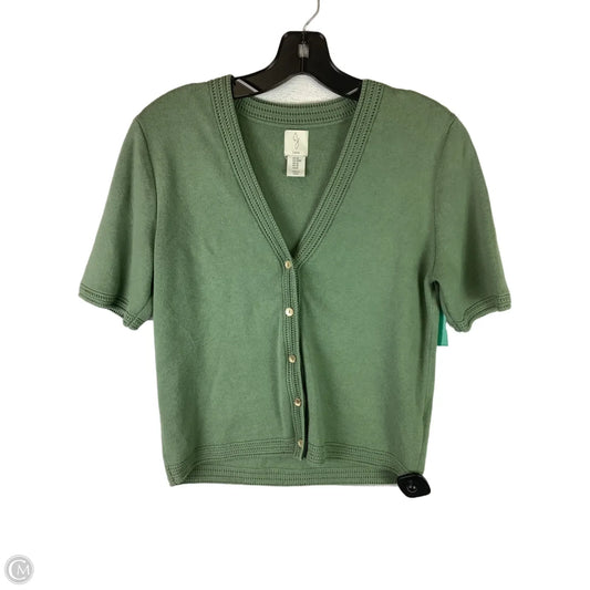 Top Short Sleeve By Joie In Green, Size: M