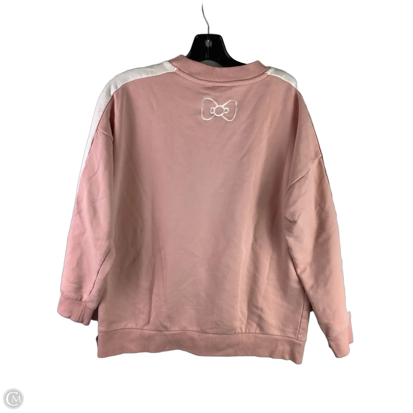 Sweatshirt Collar By Puma In Pink, Size: M