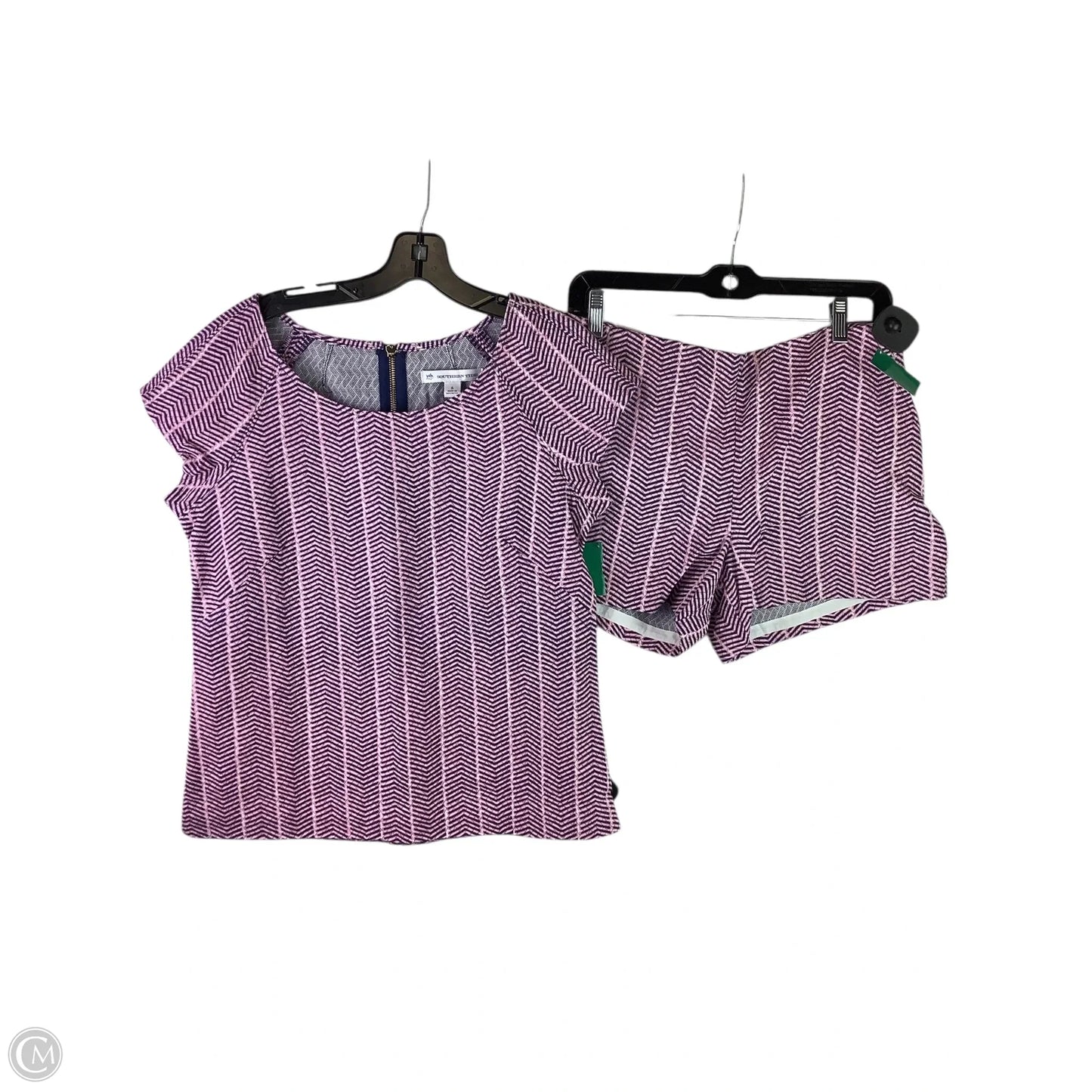 Shorts Set 2pc By Southern Tide In Blue & Pink, Size: 6