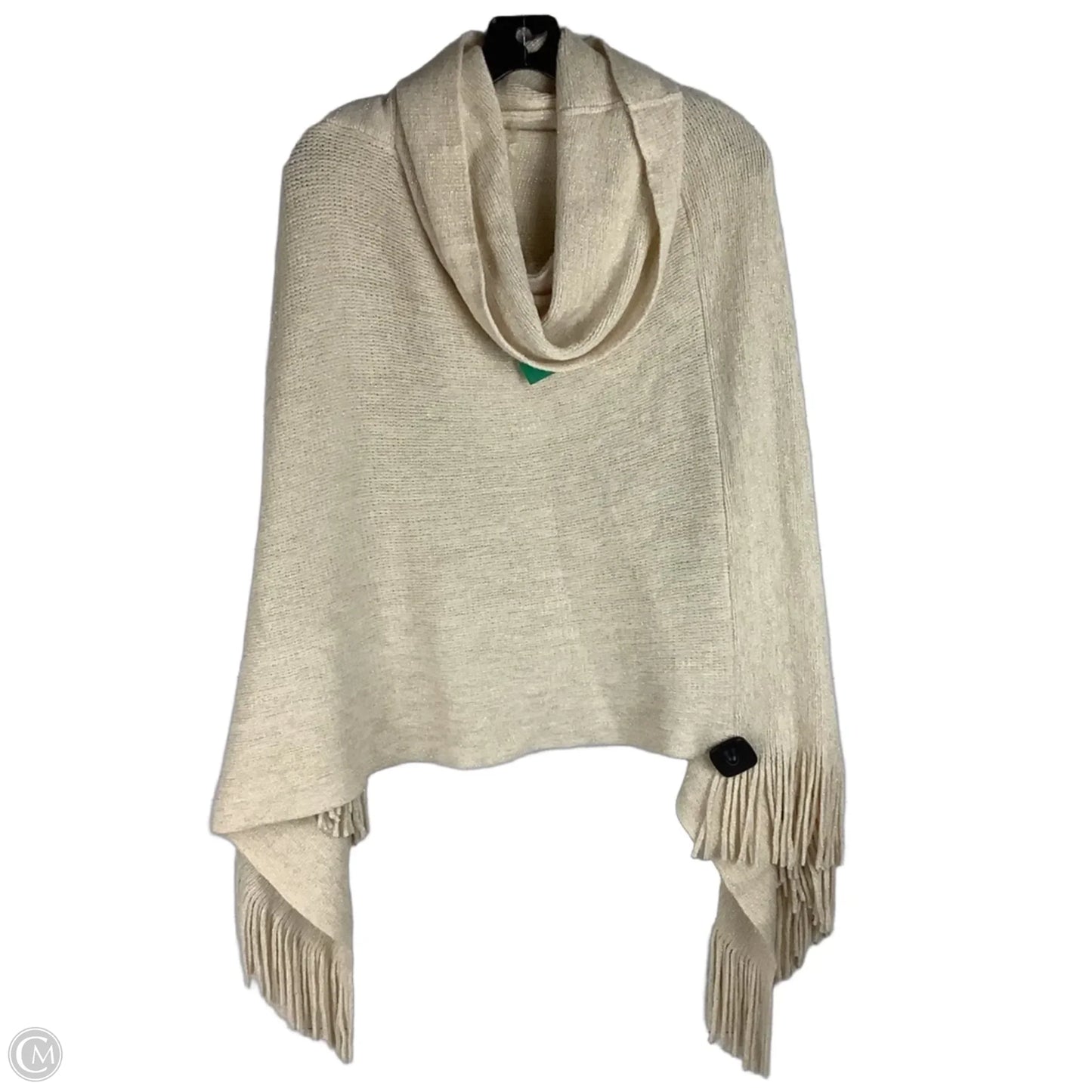 Poncho By Chicos In Gold, Size: One Size