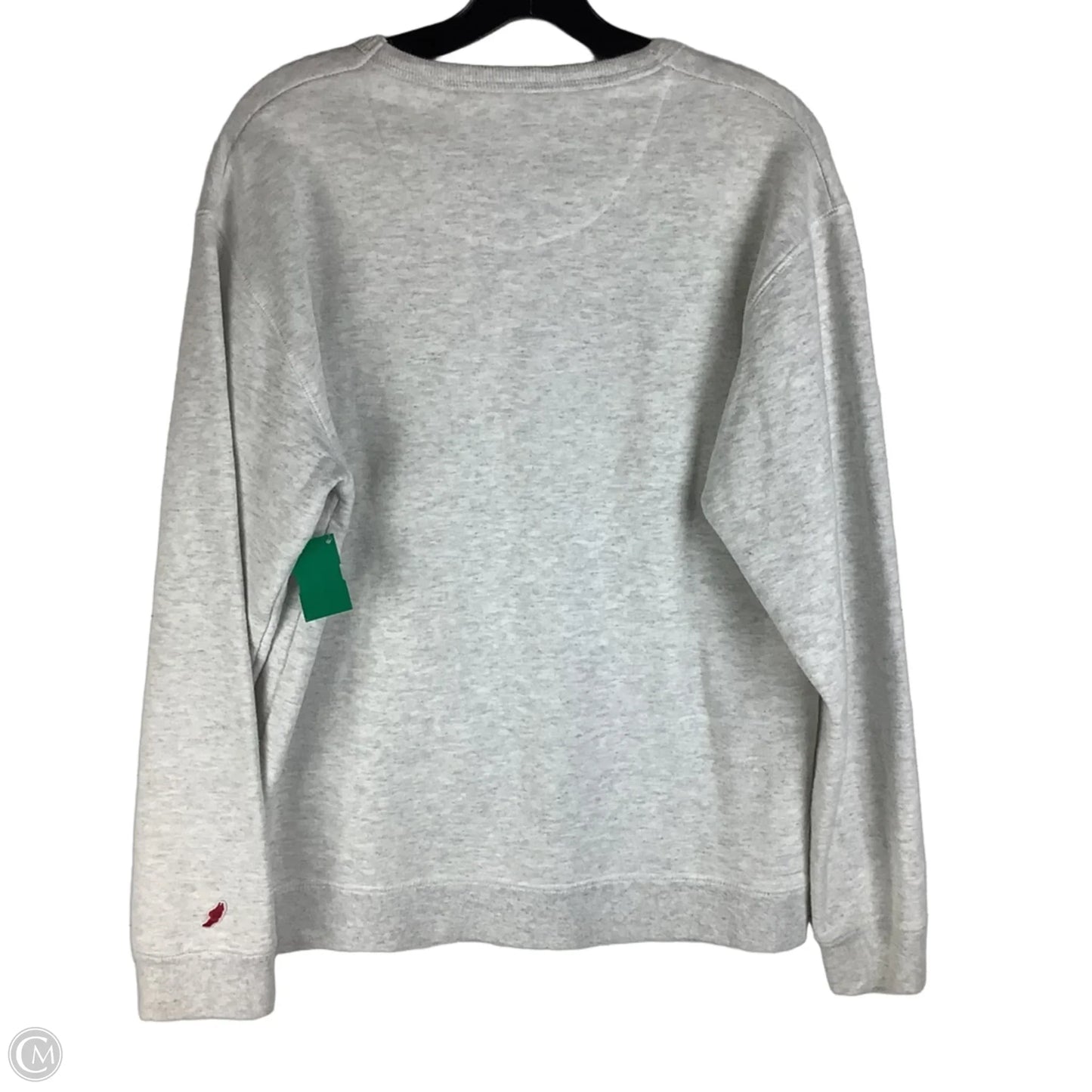 Sweatshirt Collar By Clothes Mentor In Grey, Size: M