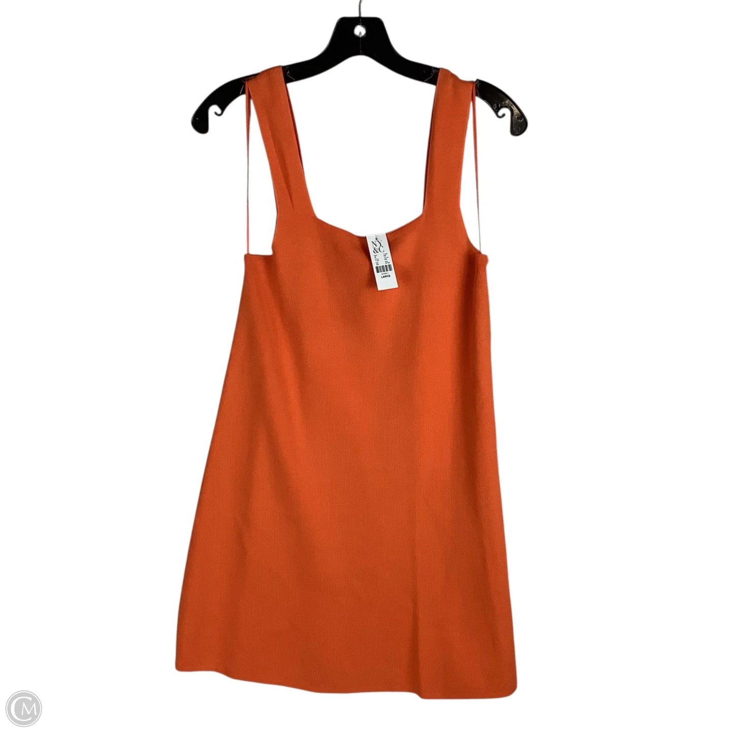 Dress Casual Short By Clothes Mentor In Orange, Size: L