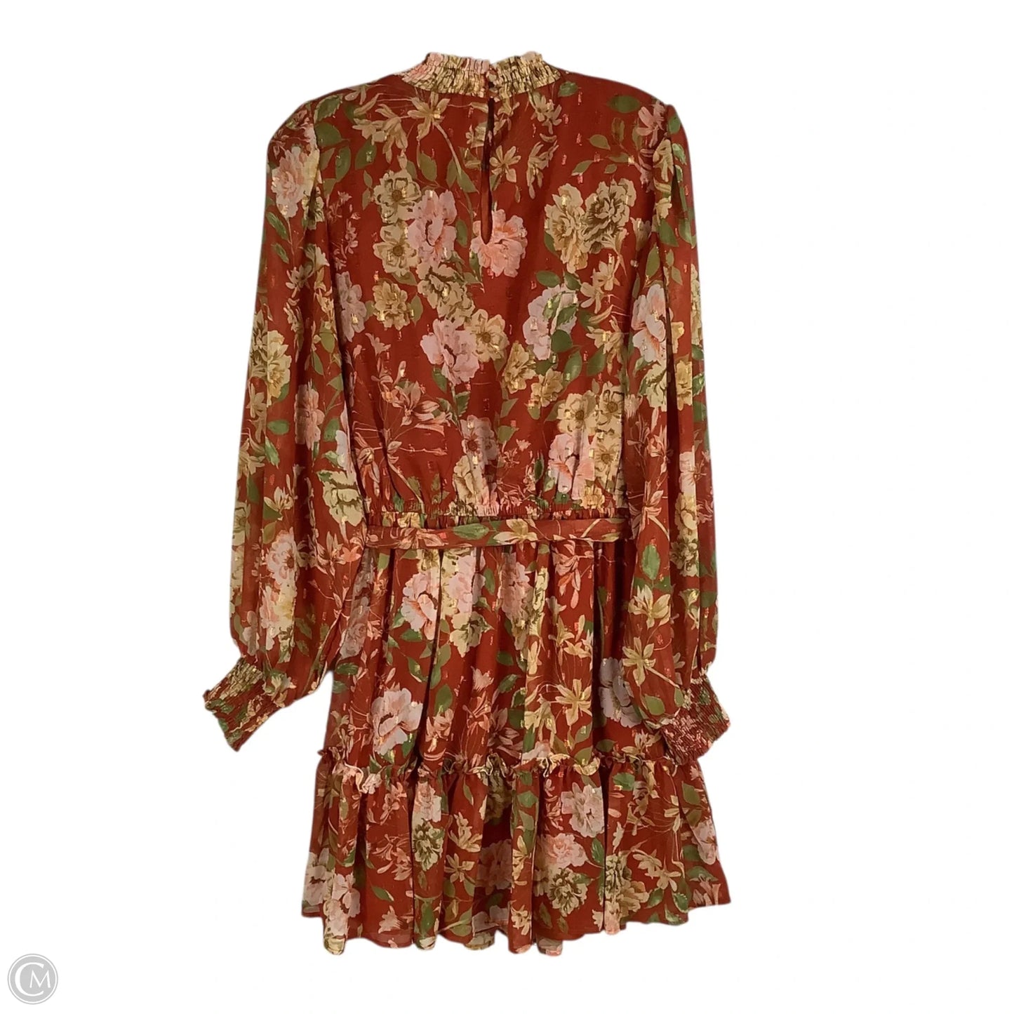 Dress Party Midi By Flying Tomato In Orange, Size: L